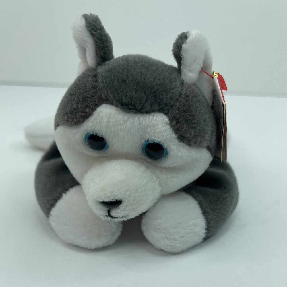 VTG TY Beanie Baby NANOOK The Husky 1996 With Tag